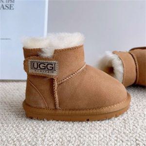 어그부츠 체스트넛 털신발 오즈웨어 클래식 미니 양털 UGG 유아 클리어 버튼 키즈