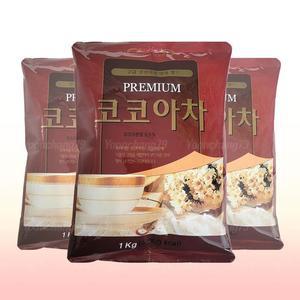대호 코코아차 1kg x 3개/분말 파우더 핫초코
