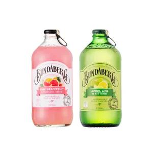 분다버그 2종(핑크자몽,레몬라임) 375ml x 12ea