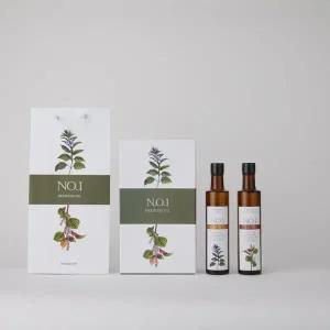 [앤오일](N.O.1) 국산참기름/생들기름 선물세트 (300mlx2병)