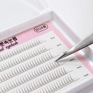 로이엘 티아라 언더A형 내추럴 가닥속눈썹 인조속눈썹 붙이기 셀프 연마 끝가공 아이래쉬