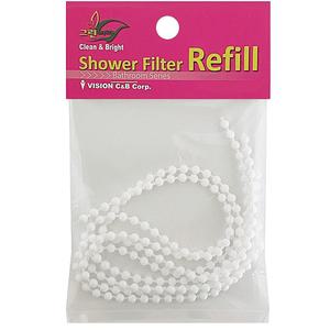 구슬줄 변기레버줄 고무덮개 비젼 양변기 줄4P 30cm 마개줄 변기고무덮개줄 고무덮개줄