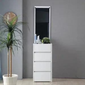 코얀 틈새 스탠딩 서랍 거울 화장대  착불