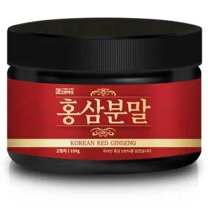 국내산 100  국산 홍삼 가루 분말 파우더 150g