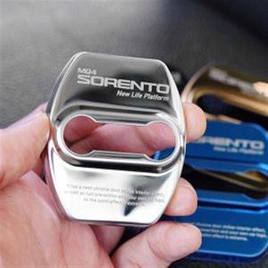 쏘렌토 MQ4 크롬 도어스트라이커 커버 튜닝 가드 도어체커 몰딩 부식 오염방지 실내용품