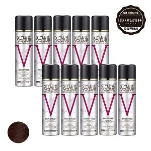 더마클라센 스타일앤 볼륨짱짱 흑채 스프레이 자연갈색 120ml x10