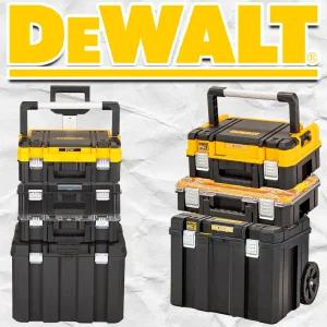 디월트 티스텍 IP54 3IN1 공구함 세트 이동식 캐리어 공구가방 툴박스 공구 박스 보관함 DWST83411