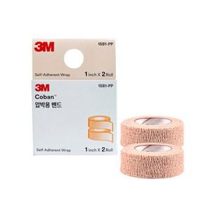 3M 코반 coban 1581PP 1인치 낱개 2.5cmX4.5m(2롤)