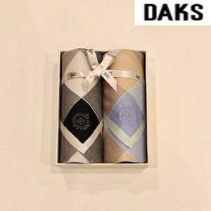 [대구백화점] [닥스]남녀2매 선염 손수건 세트(DEO108번)