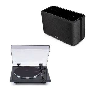 데논 DP-300F 턴테이블 + 데논 HOME 350 스피커 오디오