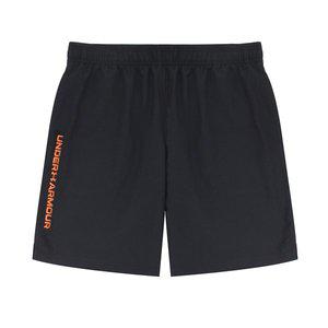 [언더아머] 여성 UA 워드마크 K 우븐 반바지 쇼츠 블랙 1383341-002