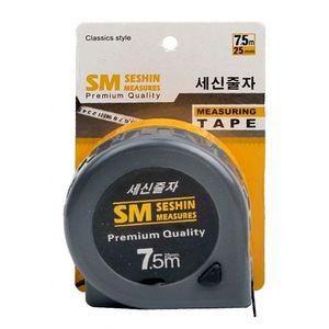 세신 1급줄자 7.5M.폭25mm 공구 자 철자 직각자 알루미늄자