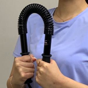 여성용 팔뚝완력기 홈트용 일자형완력기 스프링기구 20kg