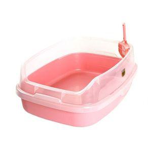 자이언트 고양이 화장실 평판현 핑크 반려묘 변기 고양이평판화장실 고양이변기 고양이화장실