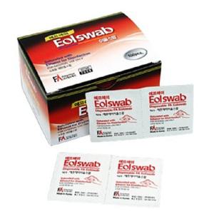 에프에이 이올스왑 블랙 일회용 알콜솜 300매 알콜스왑