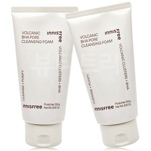 이니스프리 화산송이 바하 모공 클렌징 폼 250g X 2개