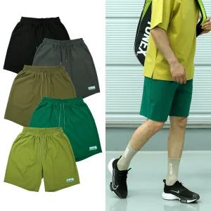 1+  1 쿨 원단 밴딩 와펜 반바지 스판 운동 헬스 비치 트레이닝 나일론 329-B