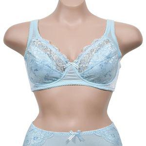 빅사이즈 우아한 레이스 노와이어 D컵브라 여성속옷