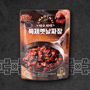 샘표 차오차이 특제옛날짜장 180g / 전자레인지용 짜장 소스 여행 캠핑