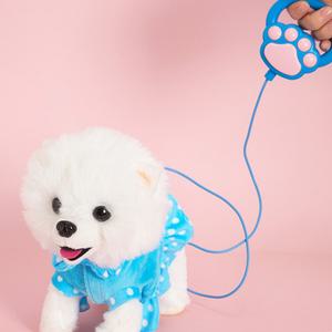 CO 움직이는 강아지 장난감 반려견 짖고 꼬리흔드는 교감인형 애완견 작동완구 유치원 어린이집 돌선물 조카 어린이날 크리스마스 선물