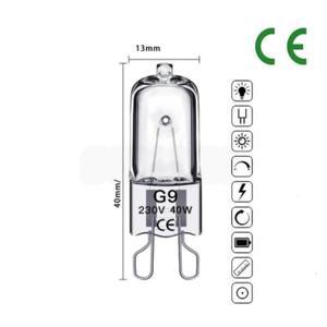 에코 할로겐 전구 캡슐 LED 램프 삽입 크리스탈 G9, 20W, 10 개