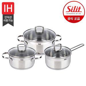 [실리트] 실리썸 롬바르디아 냄비 3종 세트 (16편수+16+20L)