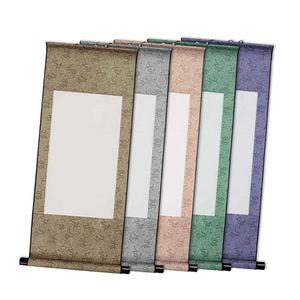 LL 종이 족자만들기 (색상랜덤) (1개입) ( 전통 종이 색칠 꾸미기 DIY 만들기