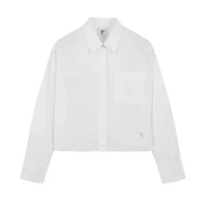 [롯데백화점]폴햄 여성) 포플린 크롭 셔츠 (PHE3WC2022)