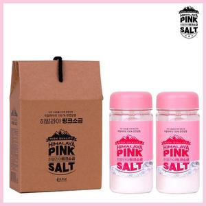 [XBIJM017_47]핑크소금 답례품세트 5호 크리스탈400gx2개