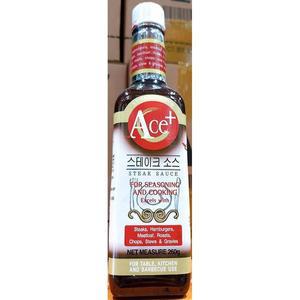 [XBK23909_47]스테이크소스 ACE 260g X4 스테이크양념 식당용