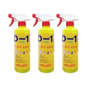 디이원 D-1 500ml 3개 외벽 타일 대리석 변기 찌든때 물때 얼룩 제거 청소