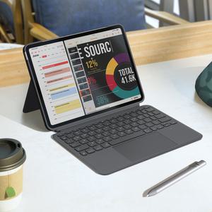 [국내정품] 로지텍코리아 콤보터치11 아이패드프로 7세대 M4 키보드케이스