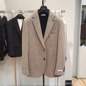 [본](마산점) BON 베이지 울 부클져지 카마치아 자켓 BN3FEA231BE