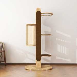 고양이 놀이터 원목 해먹 캣폴 대형 반려묘 계단