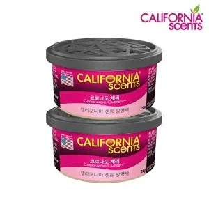 [에너자이저]캘리포니아센트 차량용 방향제  코로나도 체리(캔) X 2개