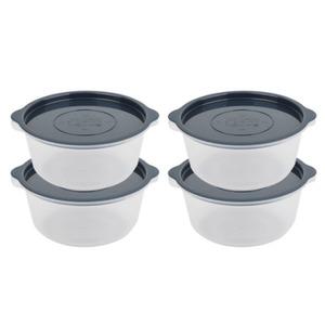 전자렌지용 보관용기 650ml 4p 세트 냉동밥 반찬통