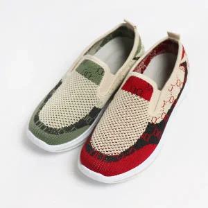 [롯데백화점]원더슈즈 라이트니트 컴포트 쿠션 미끄럼방지 니트스판 슬립온&단화 3.5CM BD-MK924