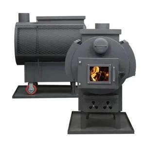 [신일금속] 누임형 화목난로 중형 구이겸용 SL-110C 장작 나무 업소용 가정용 펜션