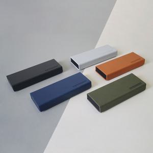 희망 인디 고급 가죽 스타일 악세서리 필기류 보관 정리 스퀘어 마그넷 케이스 멀티 파우치