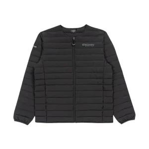 디스커버리 남성 픽시버G U넥 튜브 구스다운 경량패딩 DMDJ73046BKS