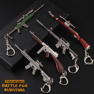 배틀 포 서바이벌 키링 랜덤1개 가방 열쇠 고리 소형 중형 대형 장난감총 키홀더