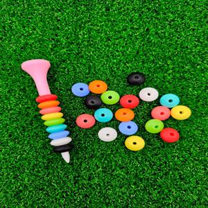 골프 컬러고무링 9개 혼합1세트/고무오링 골프티걸이 티꽂이