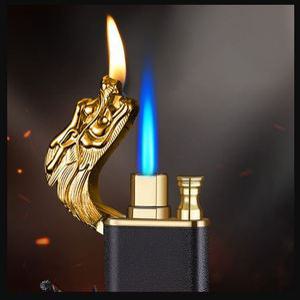 5시주문건 당일배송 KC인증 더블화구 드래곤 충전식 터보라이터 선물용 빠른배송