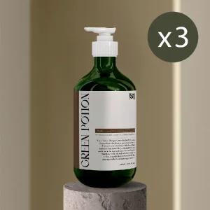 S모바웃 그린포션 어성초샴푸 1000ml x 3