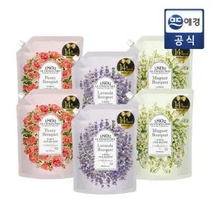 [르샤트라] 고농축 섬유유연제 (리필) 라벤더/피오니/뮤게 1.6L x 2개