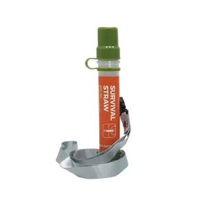 FSS-2000 휴대용 정수필터 생존빨대 서바이벌스트로우 5000L 주황색