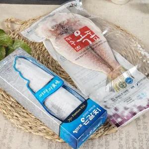 [제주창해수산]제주 은갈치, 옥돔 혼합 세트 (갈치 특대 2마리, 옥돔 대 3마리)