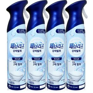 페브리즈 에어 공기탈취제 화장실용 프레시 스카이 165g x 4개