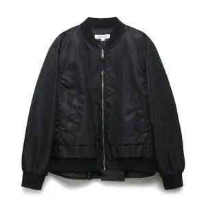 [롯데백화점]나이스클랍 니트 패치 봄버 점퍼 (N244MWE915)