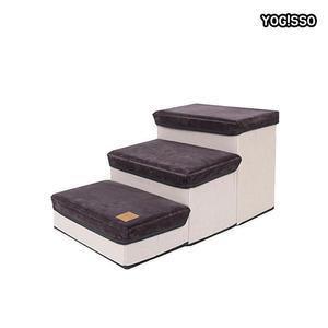 반려견 수납가능 관절보호 3단 펫계단 Z85823A 강아지용